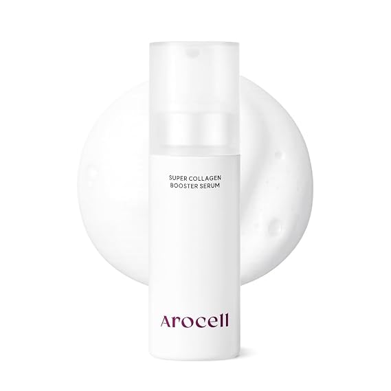 AROCELL Super Collagen Booster Bubble Serum 70ml / 2.36 fl oz Korean Face Serum Anti Aging Collagen Peptide, Firming Hydrating Wrinkle Care, Elasticity Boosting, Pore Minimizing Effect