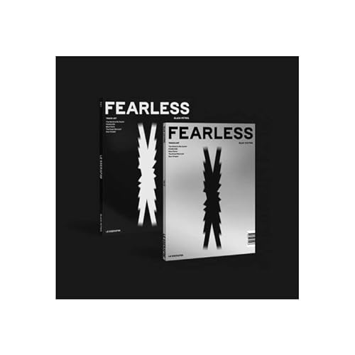 LE SSERAFIM FEARLESS 1st Mini Album Vol.2 BLUE CHYPRE Version 112p Booklet+1p PhotoCard+1p PostCard+1ea Sticker+1p Transfer Paper+Tracking Sealed