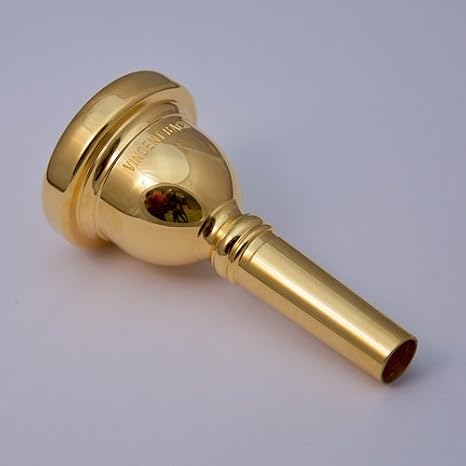 24K Gold Bach Small Shank Trombone Mouthpiece, 22D