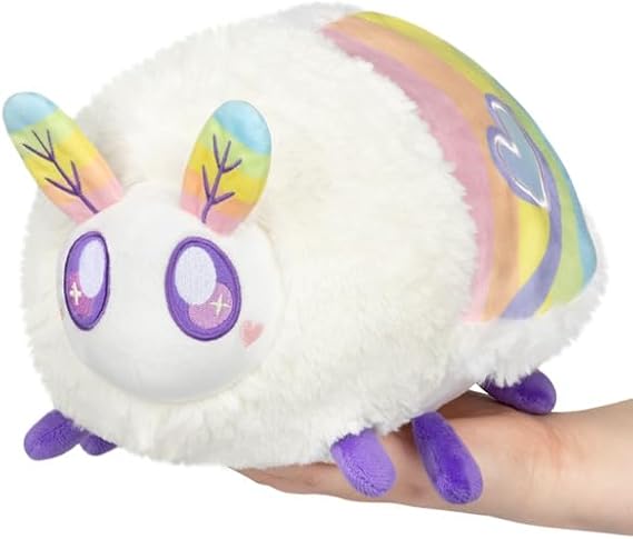 Squishable - Mini Prism Moth - Garden Collection - 10 in - Soft Toy Collectible Stuffed Animal