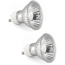 Innqoo Pack of 2 GU10 Bulb 120V 50W Light Bulbs for Candle Warmer Lamp, 2700K Warm White, Dimmable