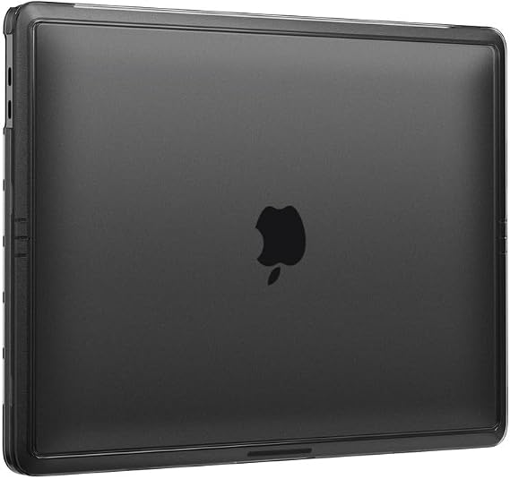 Soonjet CrackGuard for MacBook Pro 13 inch Case, A2338 M2 M1, Matte Black | Slim Snap-On Design Hard Shell for MacBook Pro 13 Inch 2022-2016, A2251 A2289 A2159 A1989 A1706 A1708, Scratch-Resistant