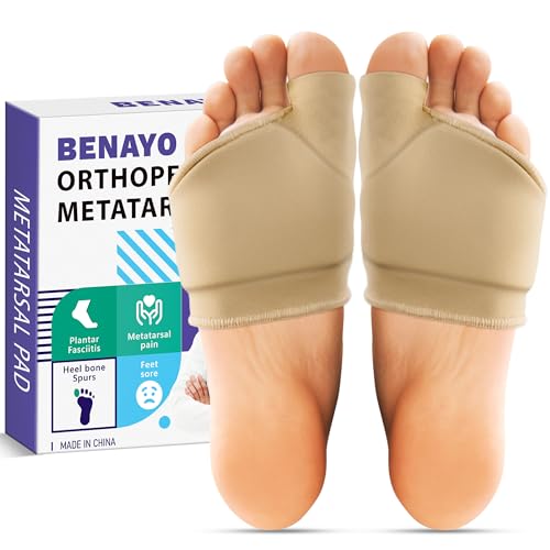 Orthopedic Metatarsal Pads,Ball of Foot Cushion with Gel Pad for Women and Men, Foot Pads for Ball Pain Relief, Mortons Neuroma, Metatarsalgia Support.