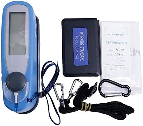 Small Measuring Aperture Gloss Meter Tester 60 Degree Glossmeter for Small Surface Gloss Measurement 4mmx2mm