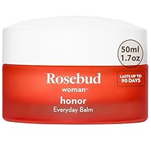 Rosebud Woman Honor Vaginal Moisturizer Balm Natural Feminine Care for Dryness, Irritation & Itch Relief Hormone-Free, Organic, OB/GYN-Approved Intimate Hydration (90-Day Supply)