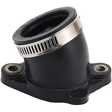 WOOSTAR 28mm Carburetor Intake Manifold Replacement for 4 Stroke 200cc 250cc GY6 Engine Taotao ATV 4 Wheeler Quad Scooter Go Kart Moped Pit Dirt Bike