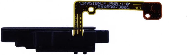 Flex Cable Power Button with Bracket for LG G8X ThinQ & V50S ThinQ 5G with Separator Card