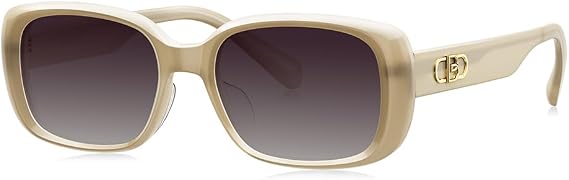 BOLON Unisex Retro Rectangle Polarized UV400 Sunglasses 54mm