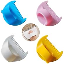 4Pcs DZSYWL Edge Stitch Lock & Sewing Templates (3mm/4mm) for Pinpoint Precision, Perfect for Quilting Templates, Hemming & DIY Sewing Projects. Lightweight, Easy-to-Use Ideal for Beginners & Pros
