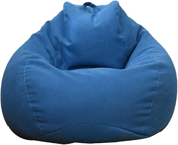 Bean Bag Chair (No Filler) for Kids and Adults | Ultra Soft Bean Bag Seat | Stuffed Animal Storage Bean Bag | Washable Stuffed for Organizing Plush Toys or Textile, Sack Bean Bag