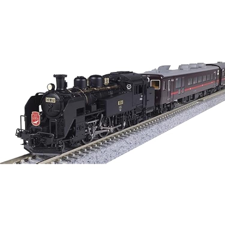 KATO N Gauge C11 17114 Series 500 Series SL Winter Wetland 6-Car Set, Special Planning Product, 10-1958 Railway Model, Steam Locomotive