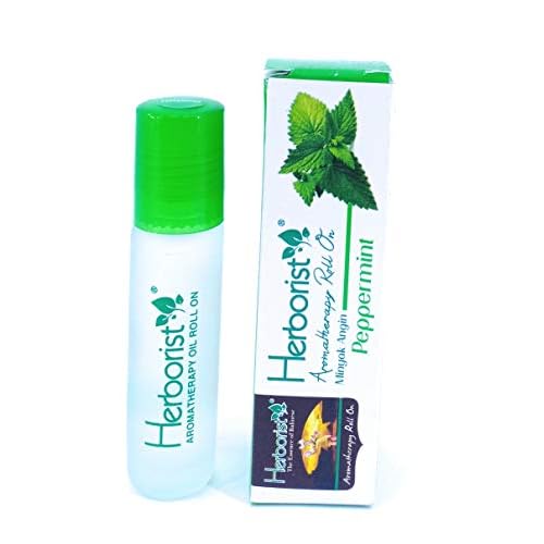 Aromatherapy Roll on Oil - Peppermint, 10 ml Pack of 6