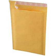 100#1 7.25x12 Kraft Bubble MAILERS Padded ENVELOPES #1