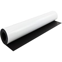 MagFlex Xtra Lite Flexible Gloss White Magnetic Sheet - 24-3/8 in. Wide (2X 16 ft. Lengths)