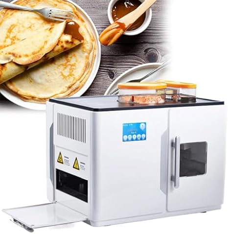 Roti Maker Machine - Fully Automatic Maker for Roti, Pancakes, Flatbreads & Pita with Smart Touch Screen, Ideal for Indian Pancakes and Flour Tortillas