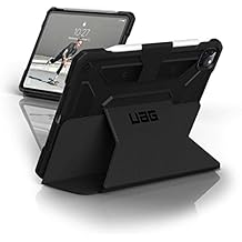 URBAN ARMOR GEAR UAG iPad Pro 12.9-inch (4th Gen, 2020) Case Metropolis [Black] Folio Slim Heavy-Duty Tough Multi-Viewing Angles Stand Military Drop Tested Protective Cover