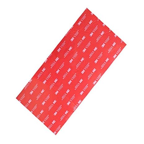 3M VHB 100x200mm~ (4" X8") Double Sided Foam Adhesive Sheet Tape 5952 Automotive Mounting Industrial Grade Very High Bond 5952 (1 Sheets 100x200mm)