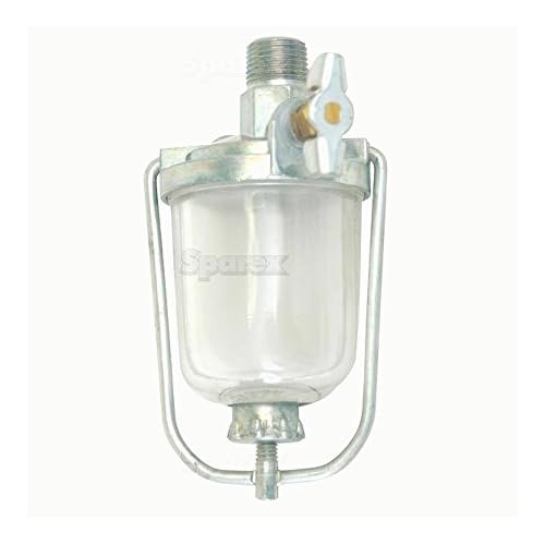 Sparex, S.61581 Fuel Bowl Assembly, 505472m91 For Allis Chalmers Massey Ferguson 100 Series 3100 Series Industrial Series 170, 175, 180, 185, 190, 190XT, D15, D17, D19, D21, WD45135, 150, 165, 175, 18
