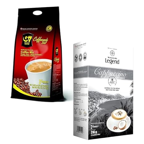 Bundle of 3 in 1 and Cappucino Coconut Instant Coffee