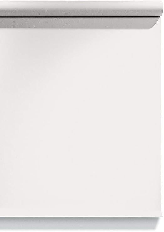 Superior Seamless Photography Background Paper, #28 Snow 86 inches Wide x 36 feet Long (Made in USA)