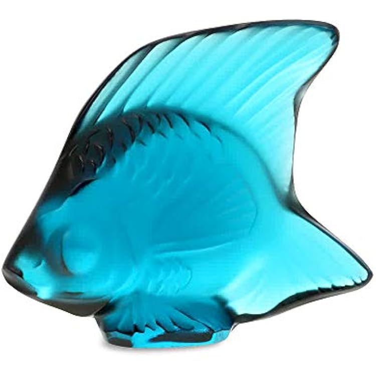 Lalique - Animals - Seal Fish Turquoise
