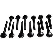 Oud Pegs,Set of 12 (Ebony)