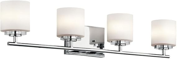 Kichler 45503CH O Hara Bath 4-Light Halogen, Chrome