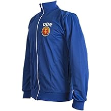 JL Sport Deutsche Demokratische Republik East Germany DDR 1970's Retro Football Jacket Tracksuit Zip-up