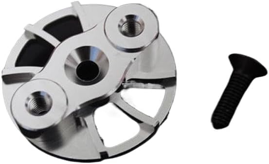 KM Rovan Engine Cooling Clutch Holder Compatible with 1/5 Scale RC Models Like I ROFUN BAHA ROVAN Kingmotor 5ive T FG GoPed and Similar Vehicles(Silver)