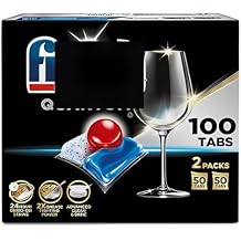 Ultra Power Dishwasher Pods 100 Count | Deep Cleaning Detergent Tablets for 24-Hour Dried-On Food & Grease | All-in-One Action