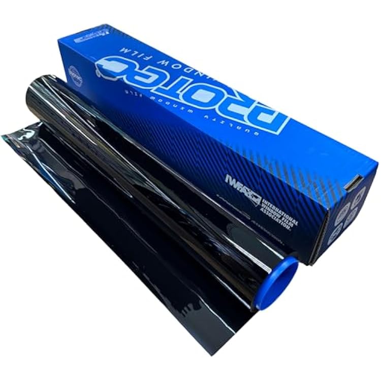 Protec Nano Ceramic Window Tint Film 20% VLT 40 x 100ft 2PLY Roll - Heat & Glare Reduction, UVIR Protection for Car, Home, Office & Commercial Glass