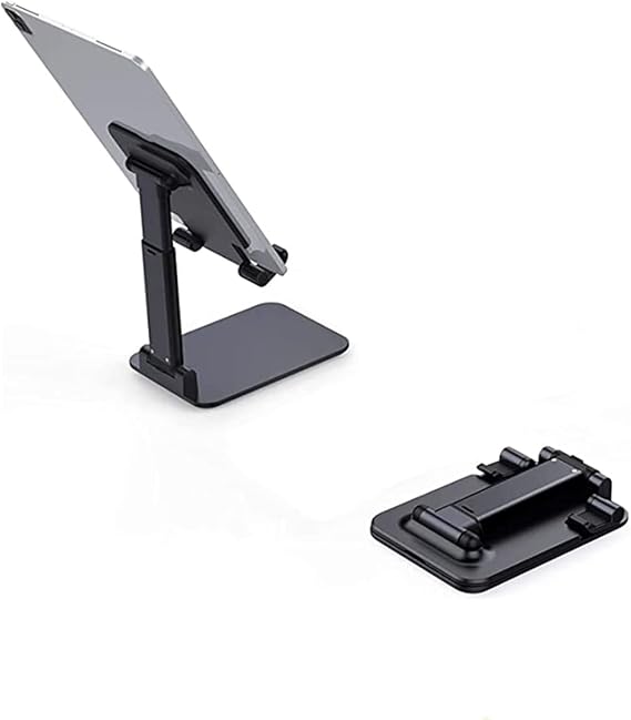 Tablet Stand, Height Adjustable iPad Stand, Tablet Stand Foldable, Portable Monitor Stand Holder for Kitchen for iPad Pro 12.9/11, iPad Mini 6 5 4iPad 10.2iPad Air