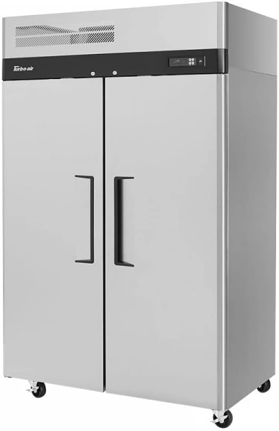 Turbo Air M3R47-2-N M3 Series 2-Solid Door Top Mount Reach-In Refrigerator | 42.3 Cu. Ft.