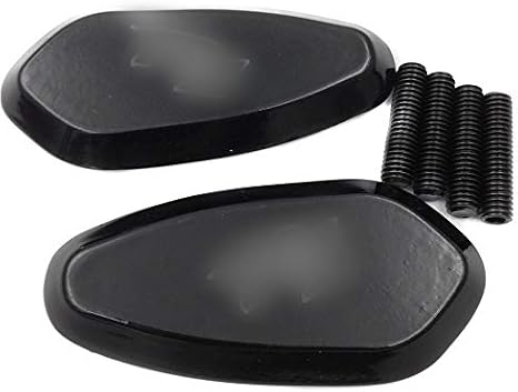 SMT-Mirror Block Off Base Plates Compatible with 2000-2008 R1 YZF-R1 Yzfr1 Black [B00RNIW9OM]