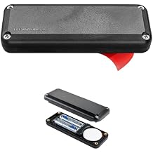 Elevation Lab AirTag 10-Year Extended Battery | Adhesive Mount | Uses AA Batteries - 14x More Capacity Than CR2032 | TimeCapsule | Waterproof, CR 2032 Battery Replacement