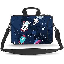 Laptop Bag Carrying Cases Computer Shoulder Messenger Cover for Women,Fits Laptops/Notebook/ebooks/Tablet/ipad (13-13.3 inch, Rocket)