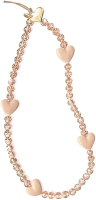 VELVET CAVIAR Phone Charm Wrist Strap - Cute Beaded Cellphone Wristlet - Lanyard Accessory for Women - Fits all Phone Cases