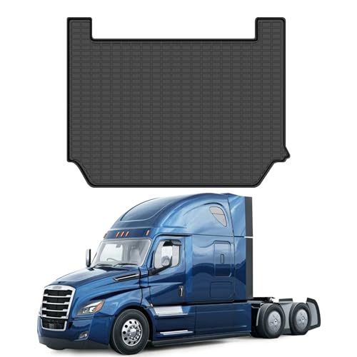 Bed Mats Compatible with Freightliner Cascadia 2018-2026,Truck Rubber Bed Mat for Freightliner Accessories All-Weather Guard Heavy Duty Includes 1 PCS Set