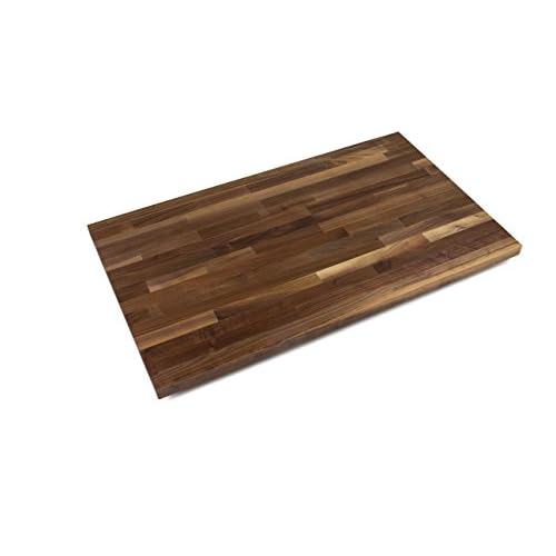 John Boos WALKCT-BL3630-O Blended Walnut Island Top with Oil Finish, 1.5" Thickness, 36" x 30"
