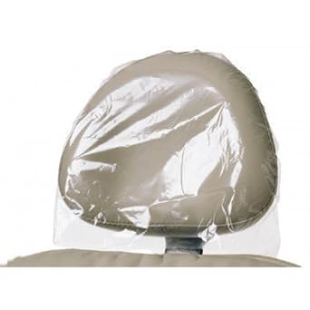 3D Dental PL-HRSM Headrest Cover, Poly, 11" x 10" (Pack of 250)