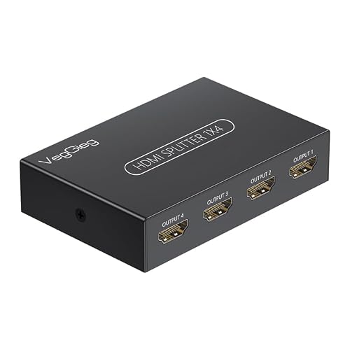 4K 30Hz 1 Giriş 4 Çıkış HDMI Splitter Görüntü Ayırıcı Bölücü Adaptör
