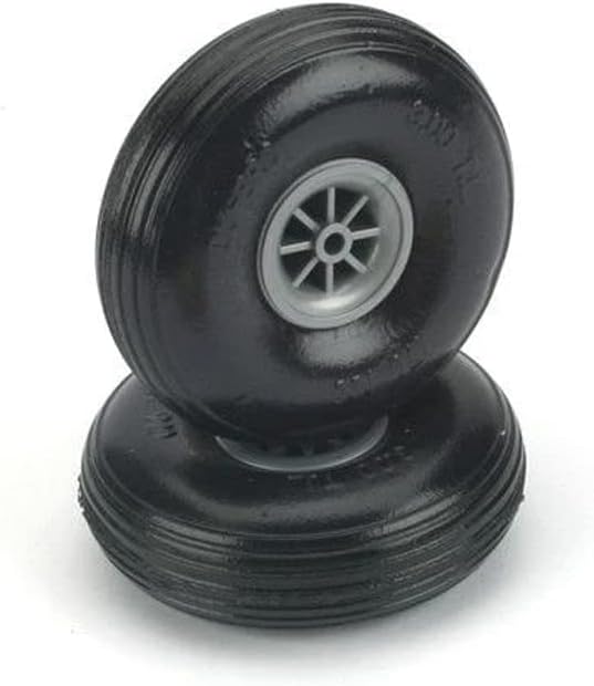 Du-Bro 175T 1-3/4" Diameter Treaded Surface Wheel (2-Pack)