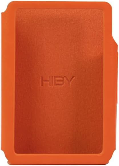 PU Leather Case for HiBy R3 GEN 2 (R3II) Portable HiFi Music Player - Orange