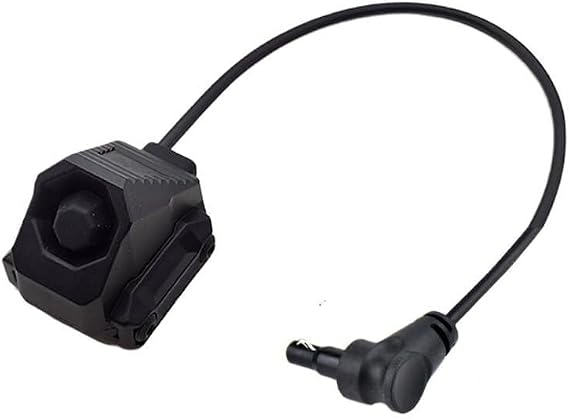 Tactical Modular Button Activation Pressure Wire Switch, Flashlight Single, Fit 20mm Rail