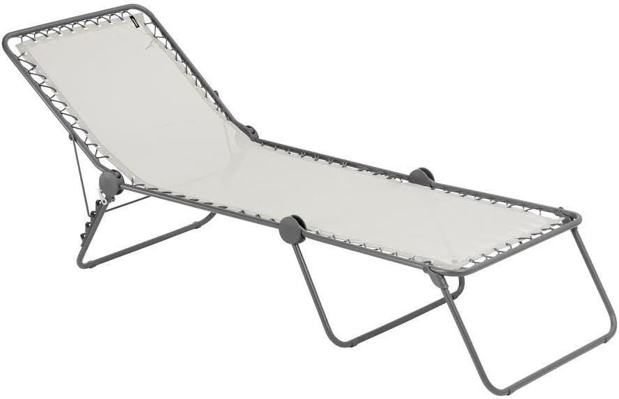 Lafuma Mobilier Siesta L Sonnenliege Batyline Seigle II 201x70x35.5 cm