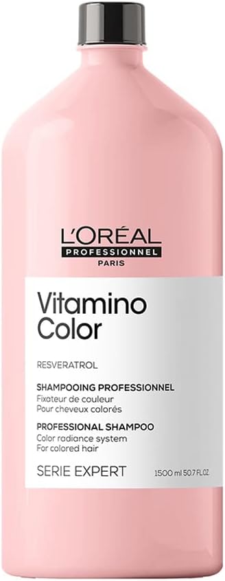 L’Oréal Professionnel Shampoo, With Resveratrol for Coloured Hair, Serie Expert Vitamino Colour