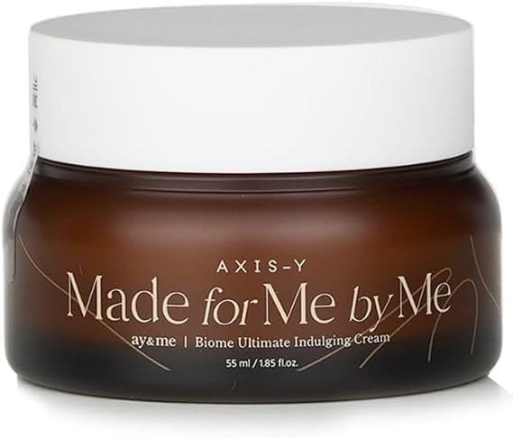 AXIS-Y Biome Ultimate Indulging Cream - Mugwort Ceramide Advanced Skin Barrier Repair & Face Firming - Korean Skincare Facial Moisturizer Face Cream for All Skin Types (1.85 fl. oz.)