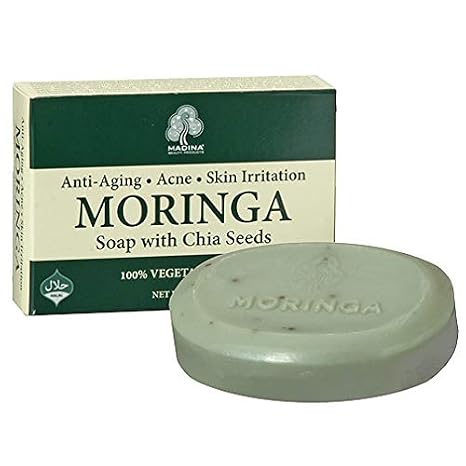 Madina 100% Vegetable Base Soap 12 bars (Moringa)