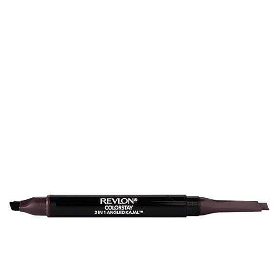 Revlon Colorstay 2-in-1 Angled Kajal Eyeliner, 102 Fig, 0.10 Ounce