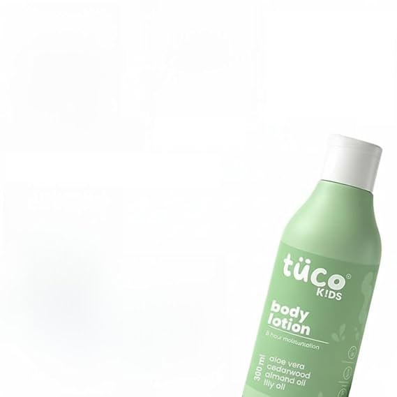 Tu..Co Oat Body Lotion for Kids | 48Hrs Moisturization | 3-15 Yrs | Enriched with Vitamin E, Aloe Vera, Almond | Lightweight, Non-Greasy | All Skin Type | Dermat Tested | SLS & Paraben free | 100ml